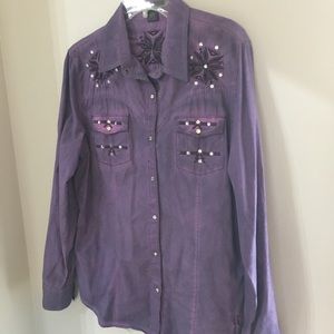 Rock &Roll Cowgirl Western Shirt